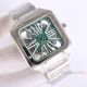 AAA Grade Replica Cartier Santos Skeleton Stainelss Steel Quartz Watches 40 mm  (3)_th.jpg